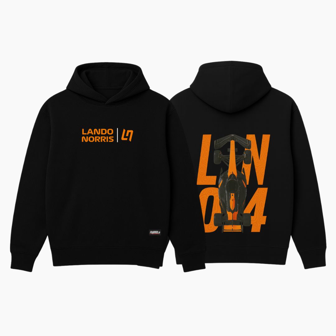 Lando Norris Graphic Hoodie Back