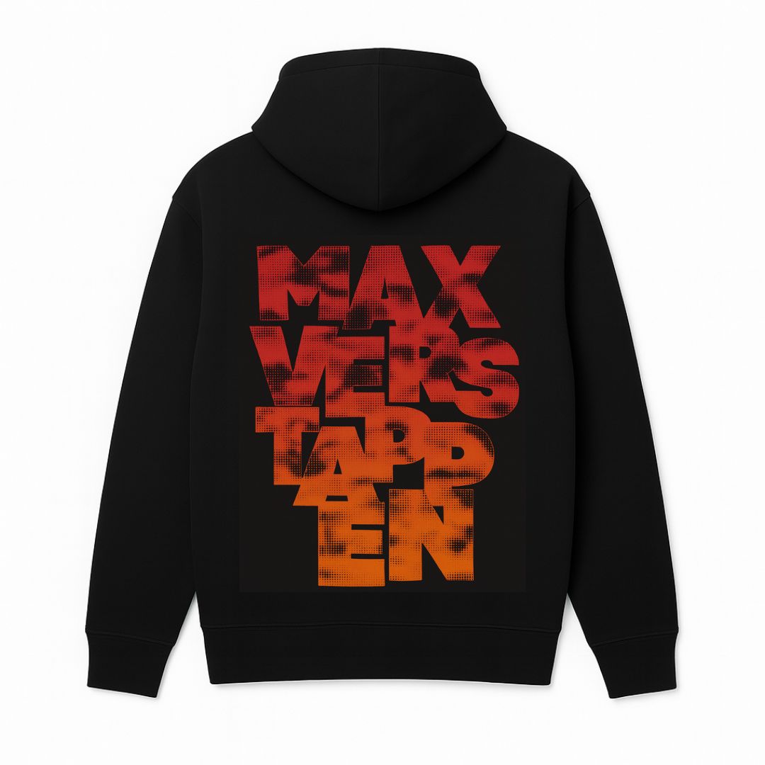 Max Verstappen Graphic Hoodie Black