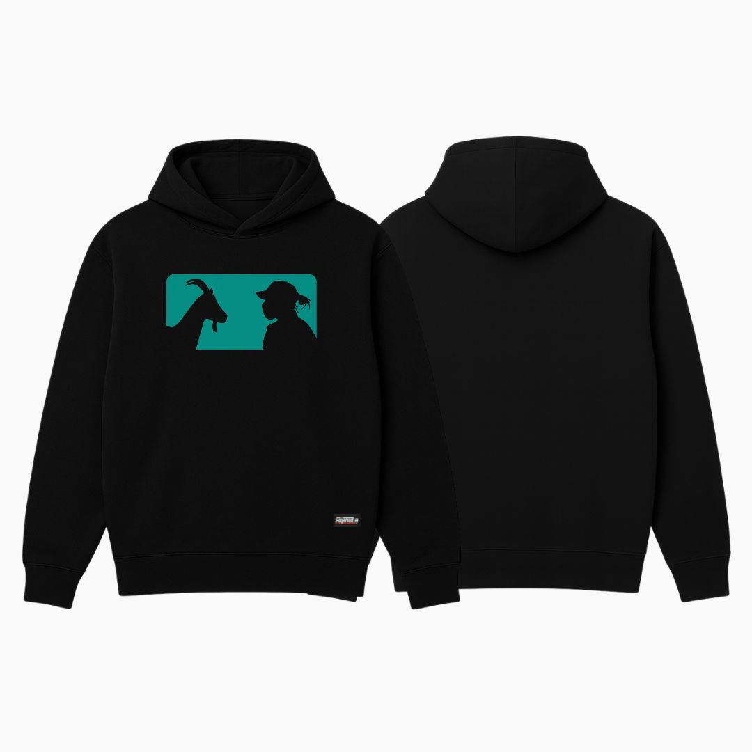 Hamilton Goat Graphic Hoodie Black