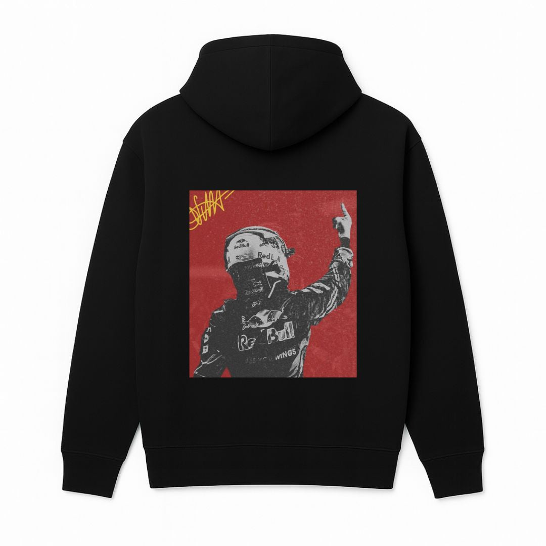 Vettel Graphic Hoodie Black