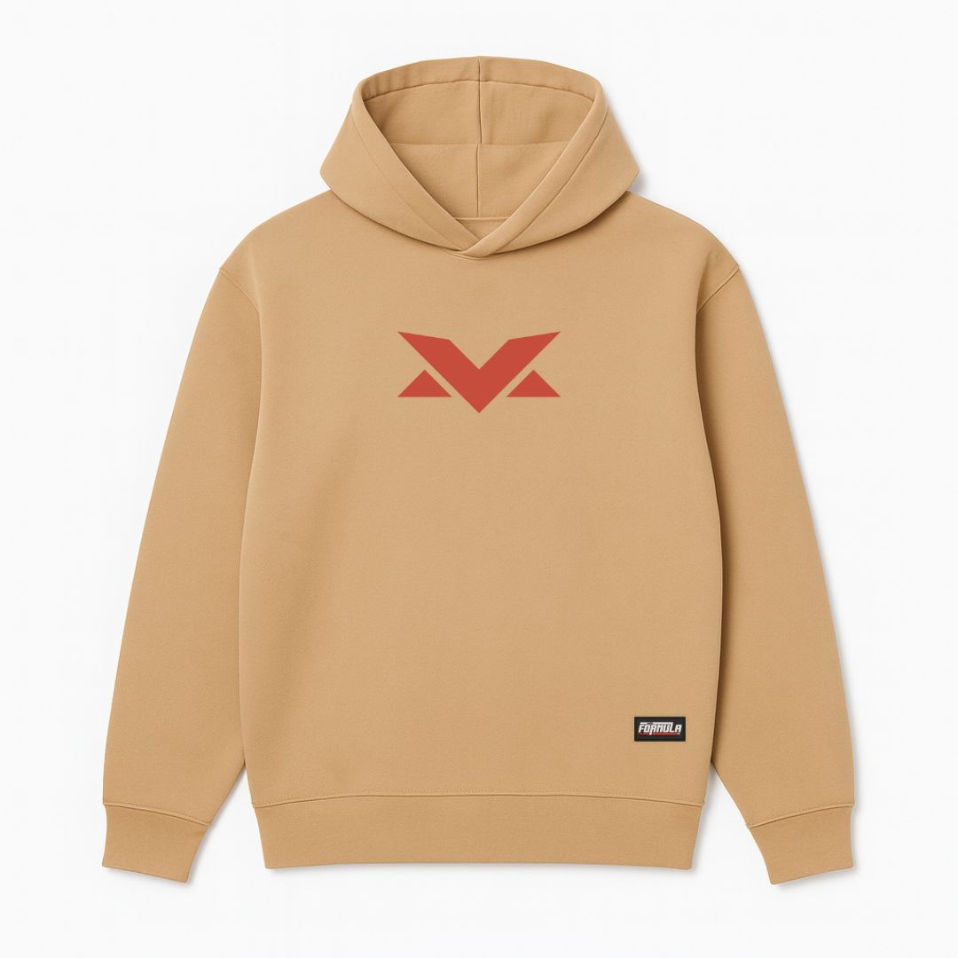 Max Verstappen Graphic Hoodie Beige