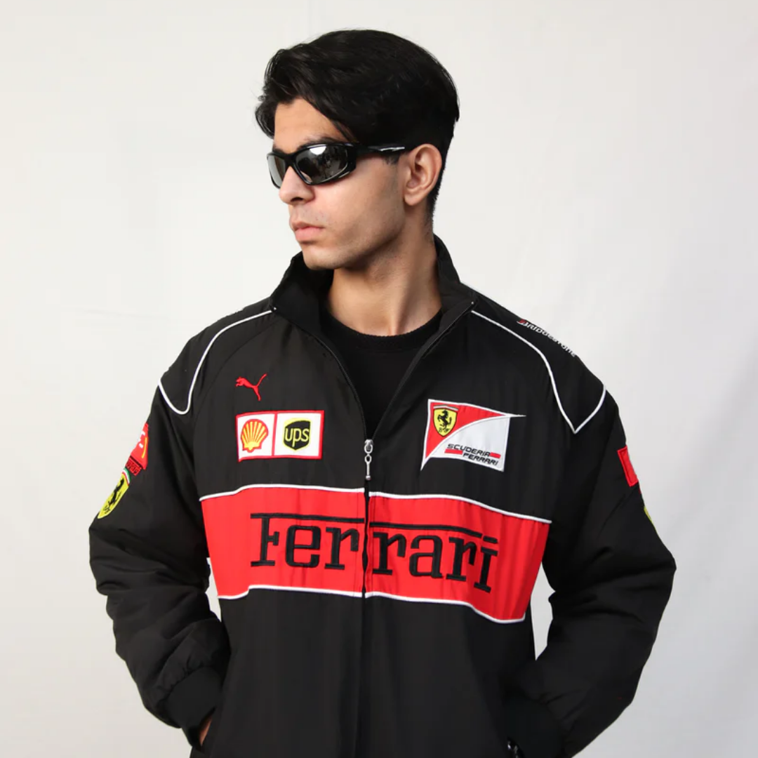 Imported Ferrari Vintage Jacket Black