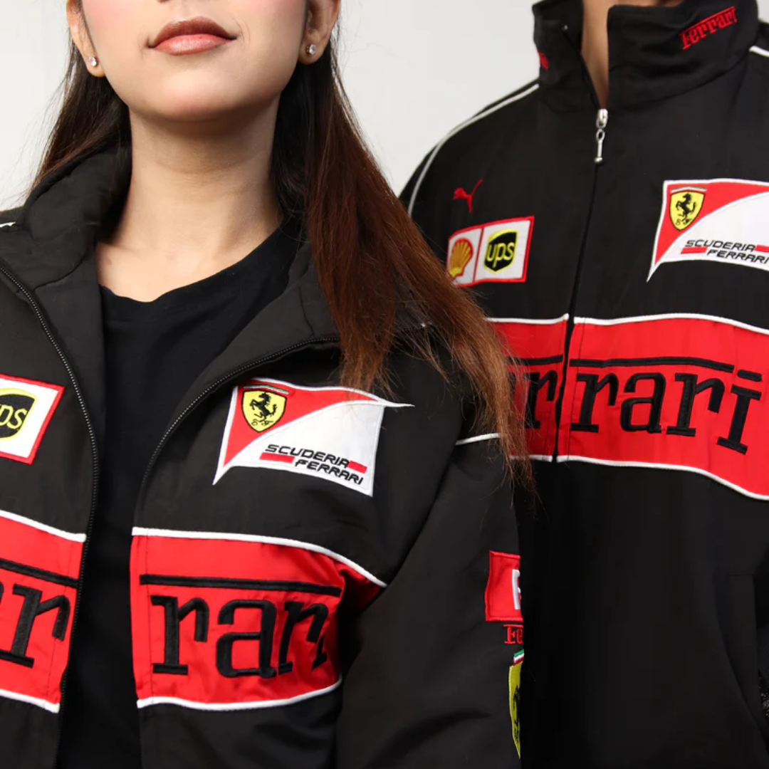 Imported Ferrari Vintage Jacket Black