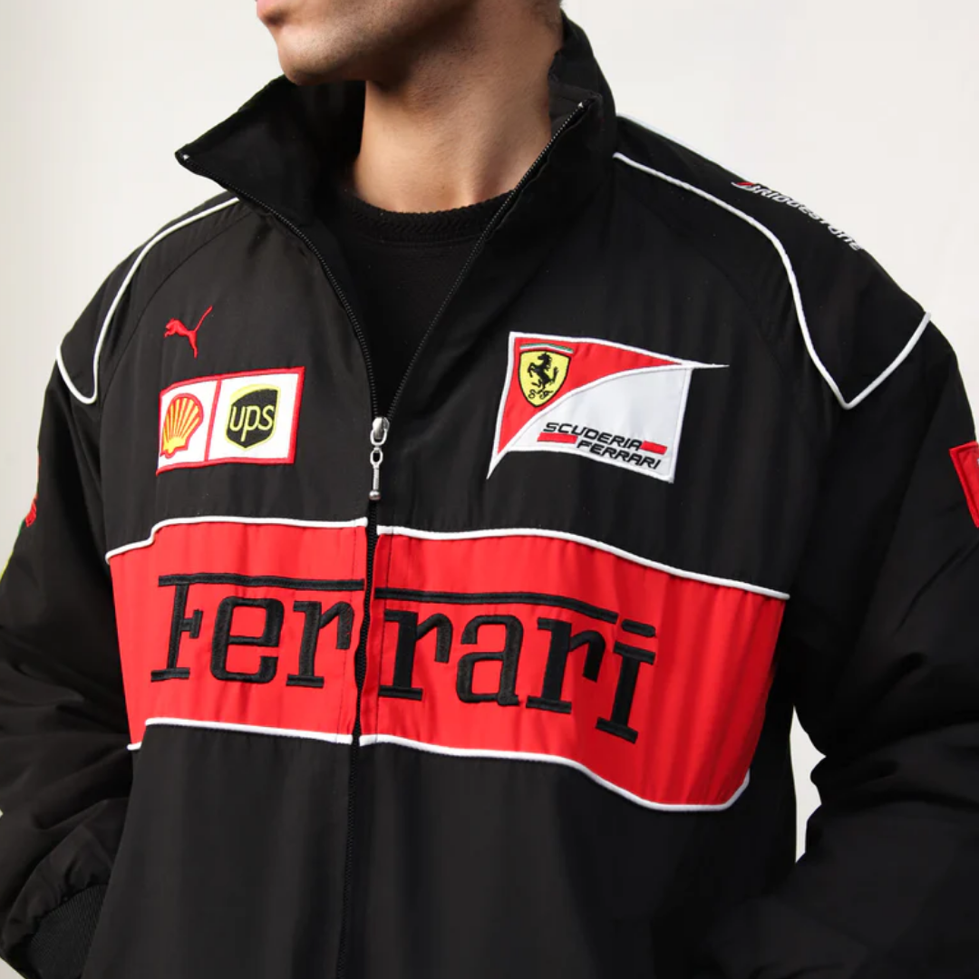 Imported Ferrari Vintage Jacket Black
