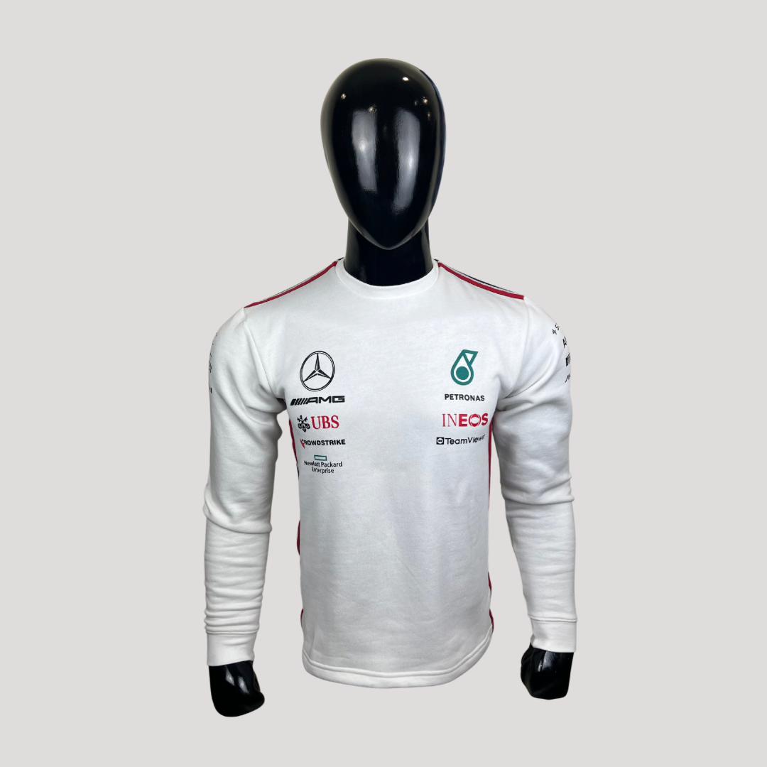 MRC-AMG F1 2023 Team White Sweatshirt