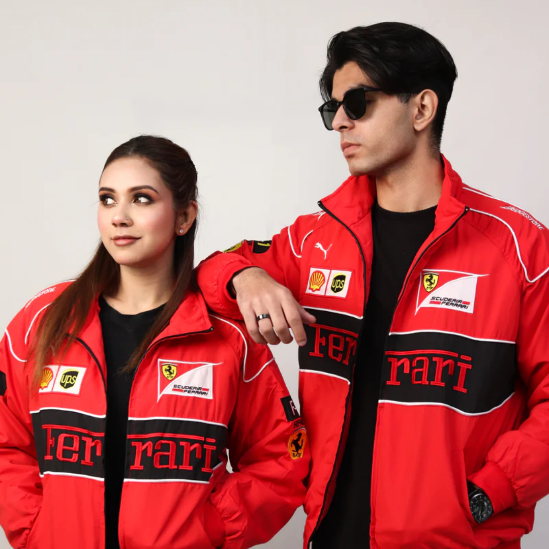 Imported Ferrari Vintage Jacket Red