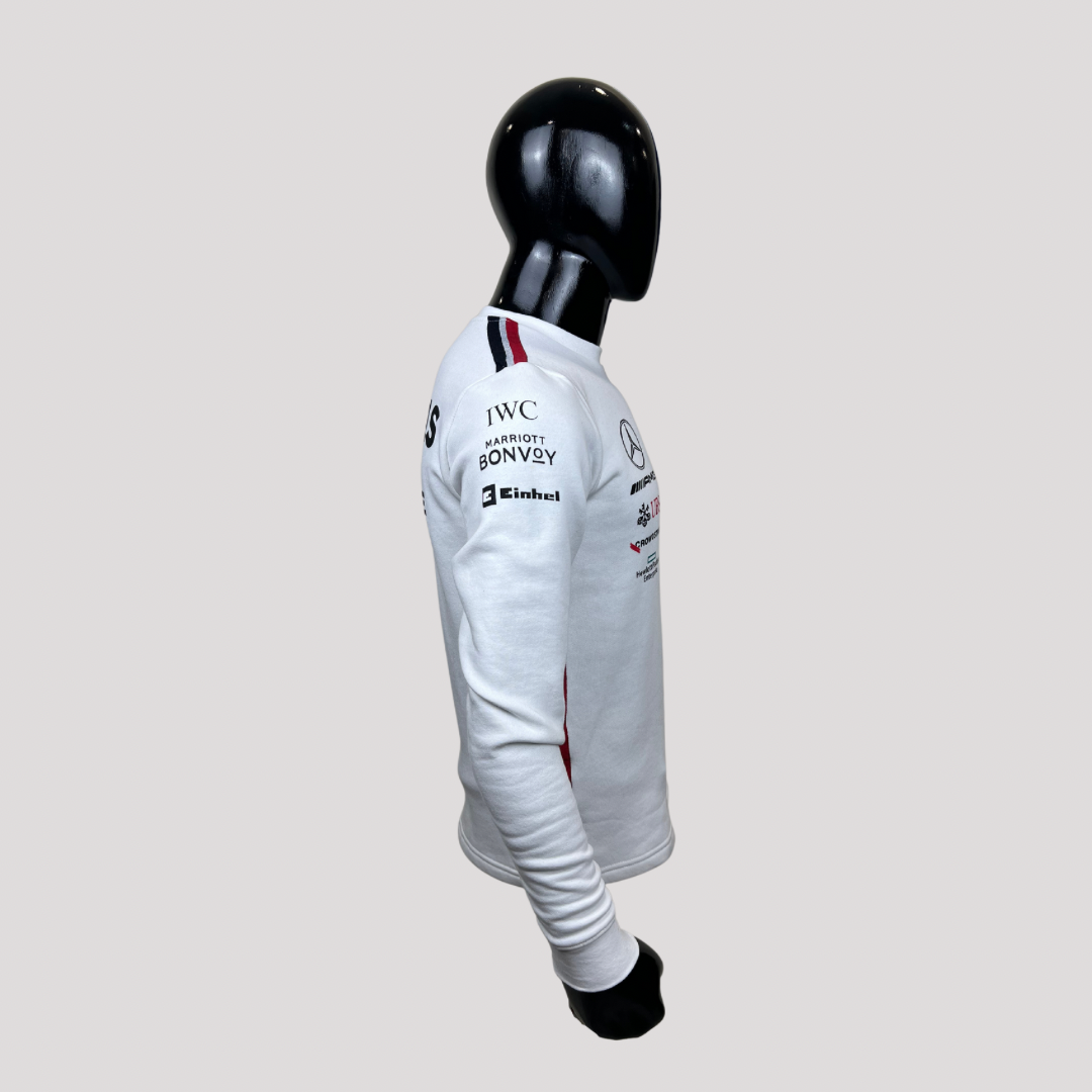MRC-AMG F1 2023 Team White Sweatshirt
