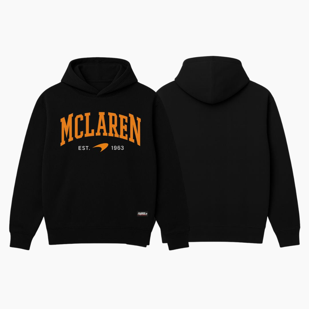 McLN Graphic Hoodie Black