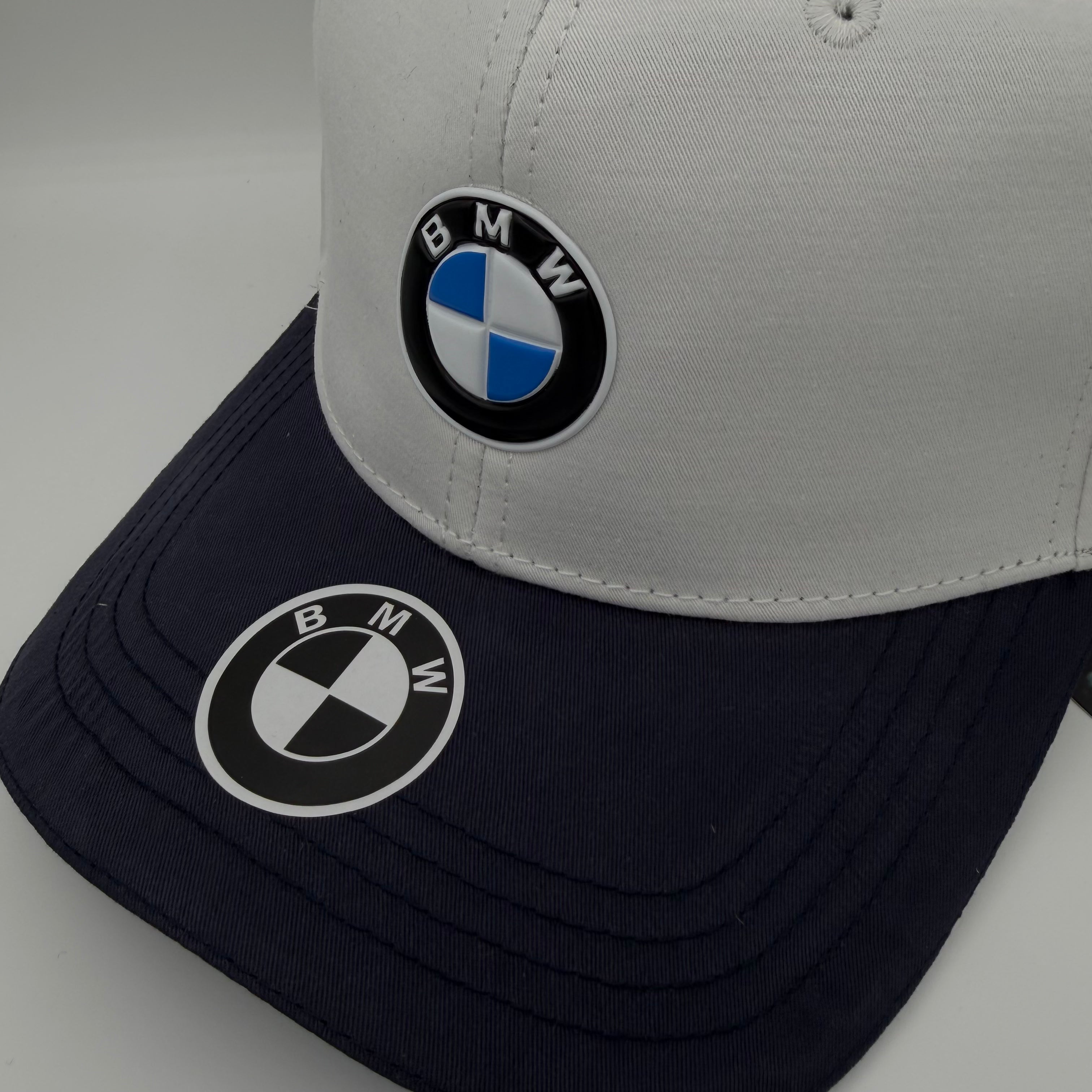 BMW PMA White/Blue Cap