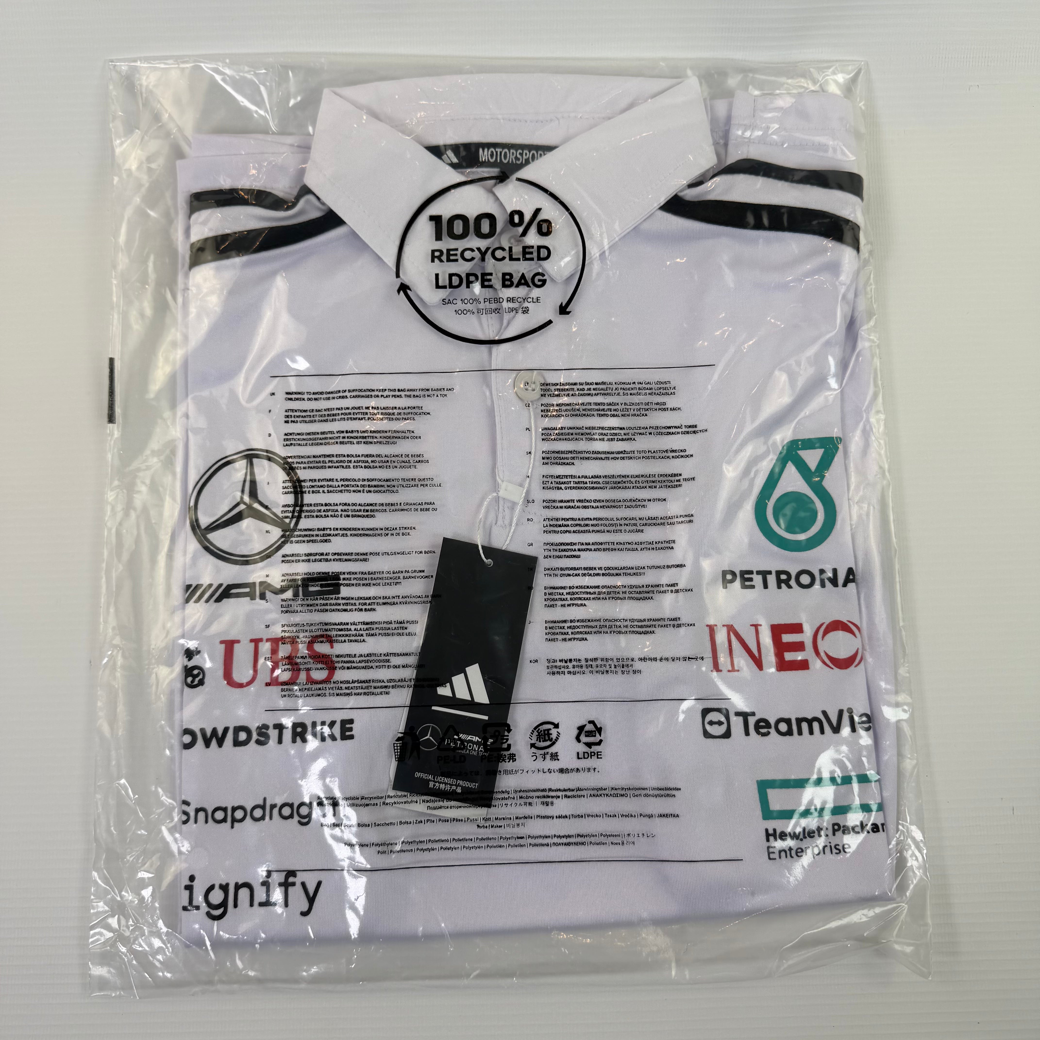 MRC ADI Drivers White Polo