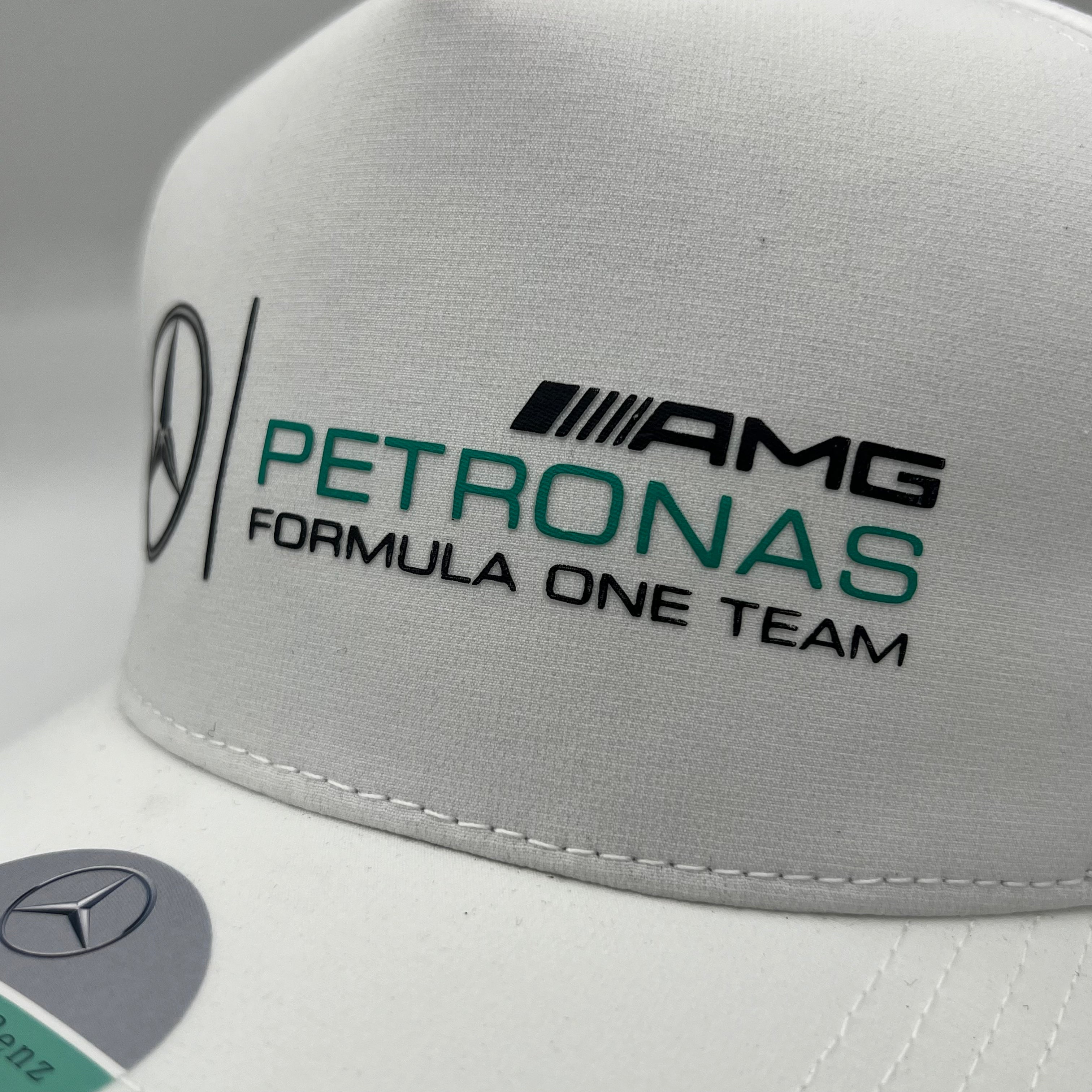 MRC-AMG F1 Logo White Cap