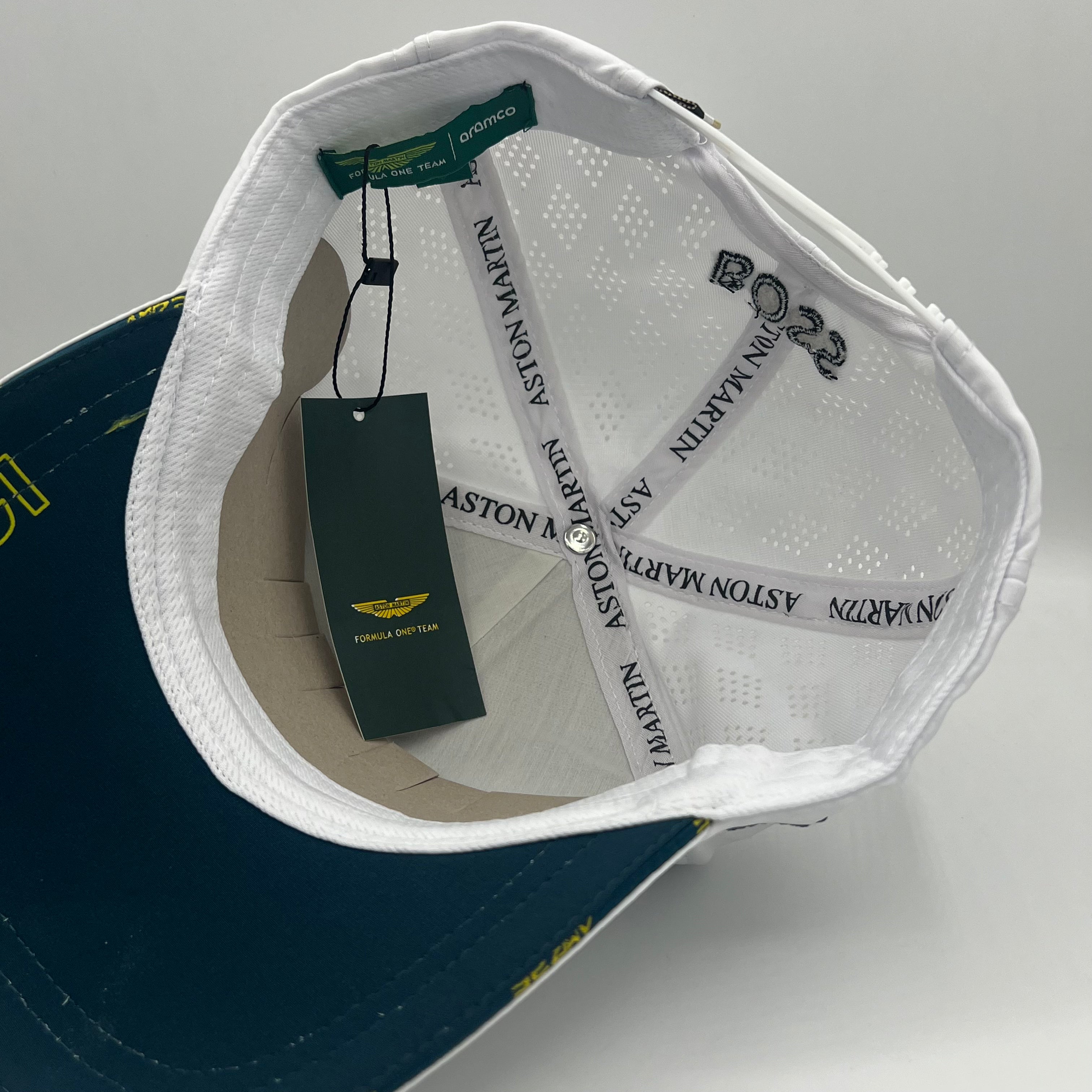 AM F1 Team 2025 White Team Cap