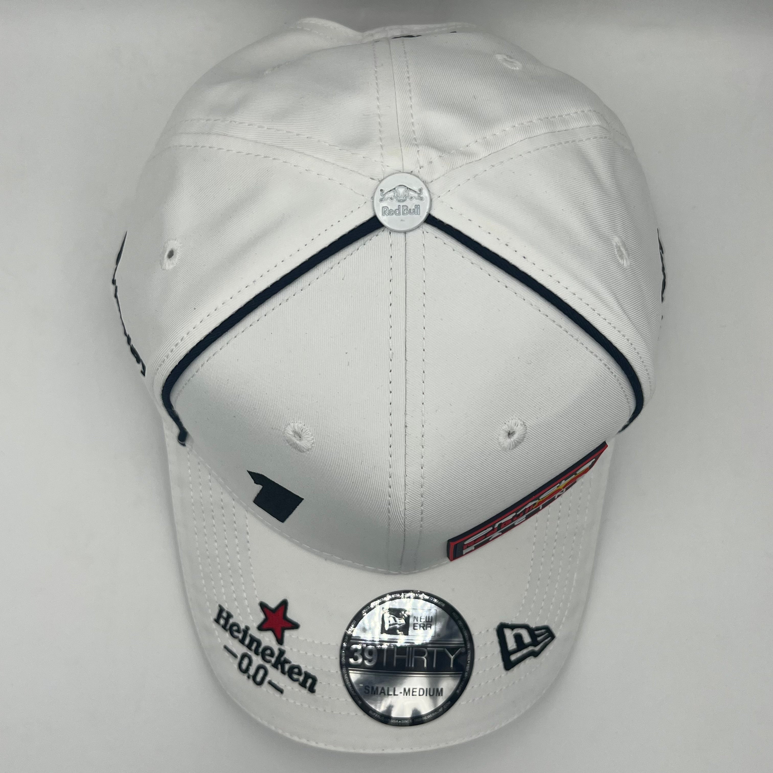 RB 2025 Max Verstappen White Driver Cap