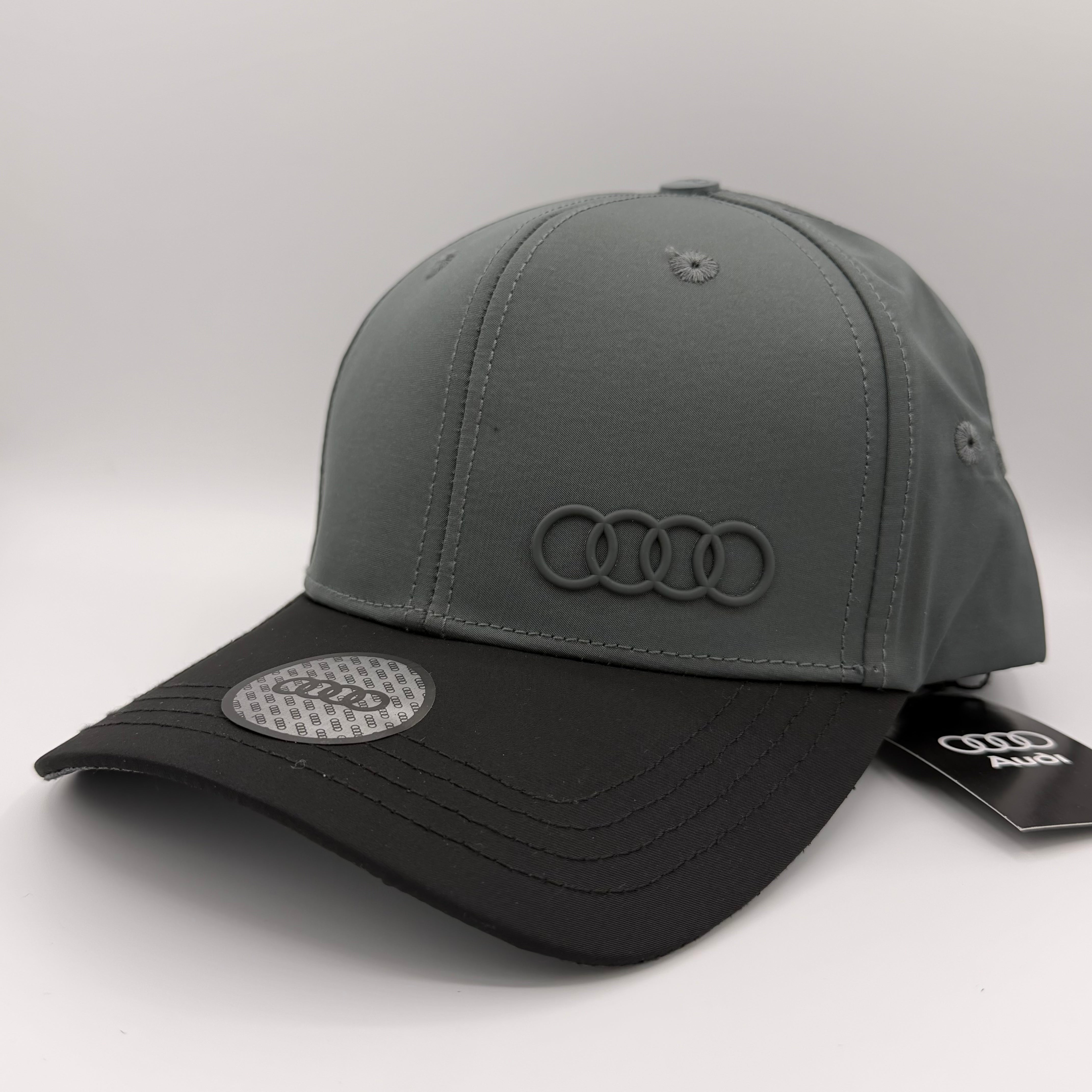 Audi Grey/Black Cap