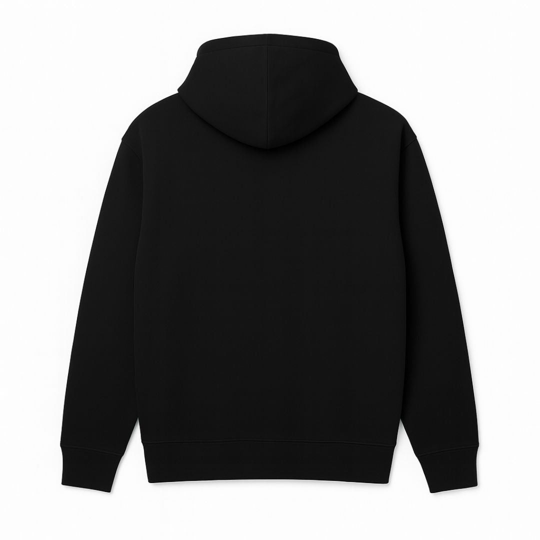 McLN Graphic Hoodie Black