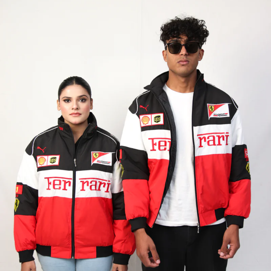 Imported Ferrari Vintage Jacket Multi Color
