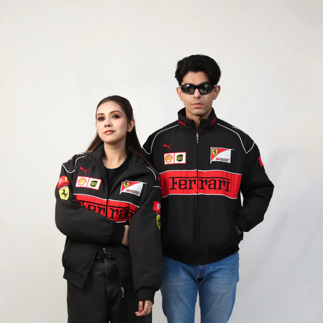 Imported Ferrari Vintage Jacket Black