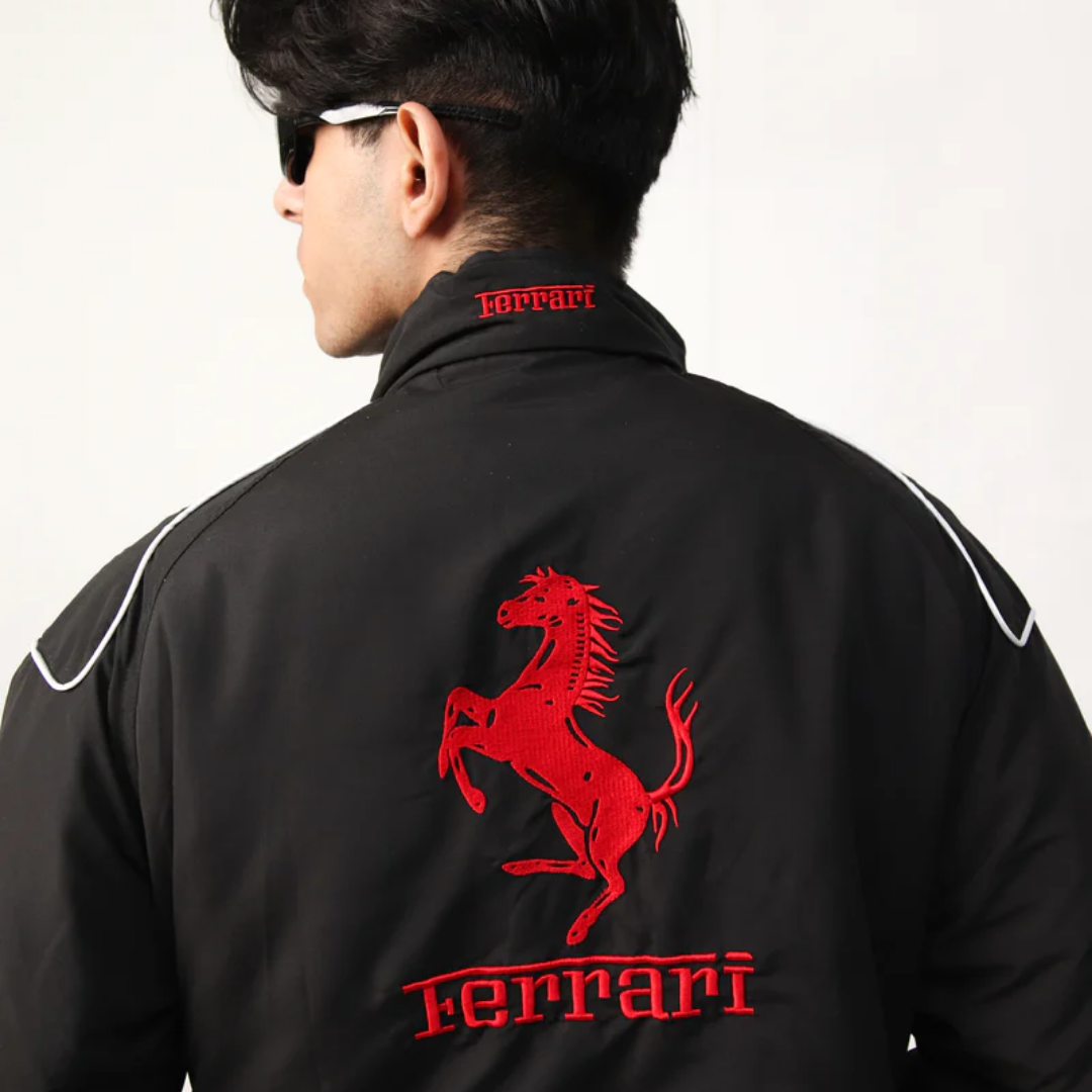 Imported Ferrari Vintage Jacket Black