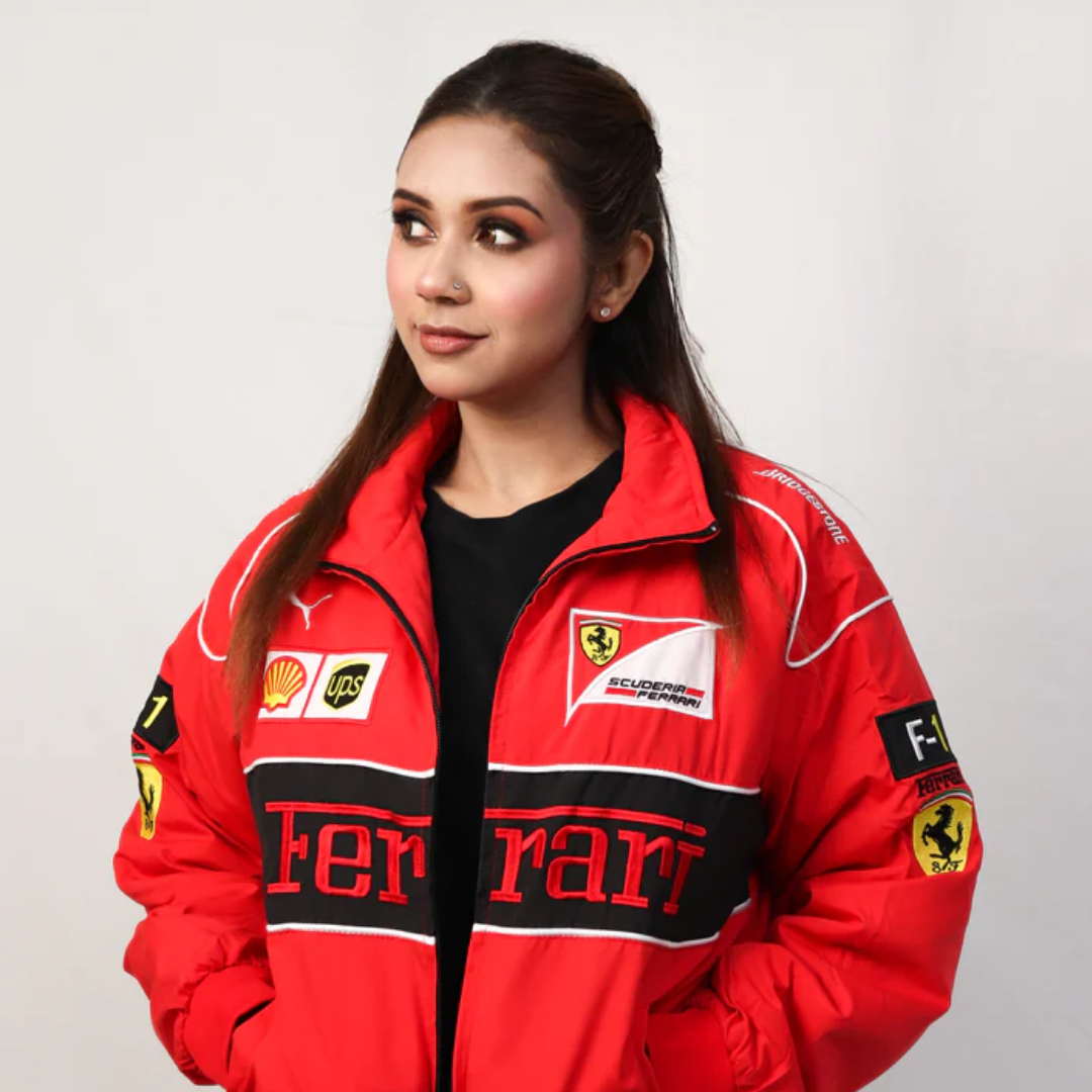 Imported Ferrari Vintage Jacket Red