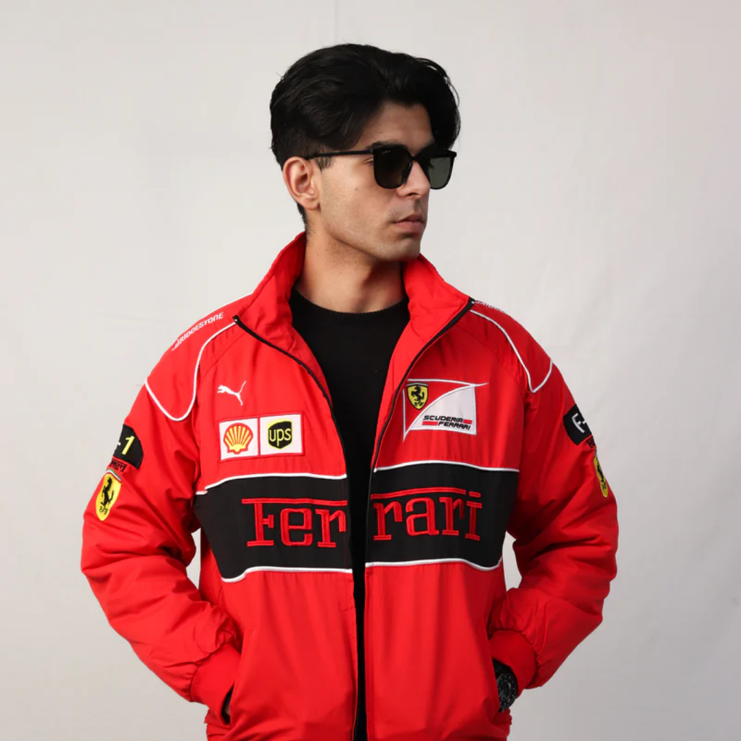 Imported Ferrari Vintage Jacket Red