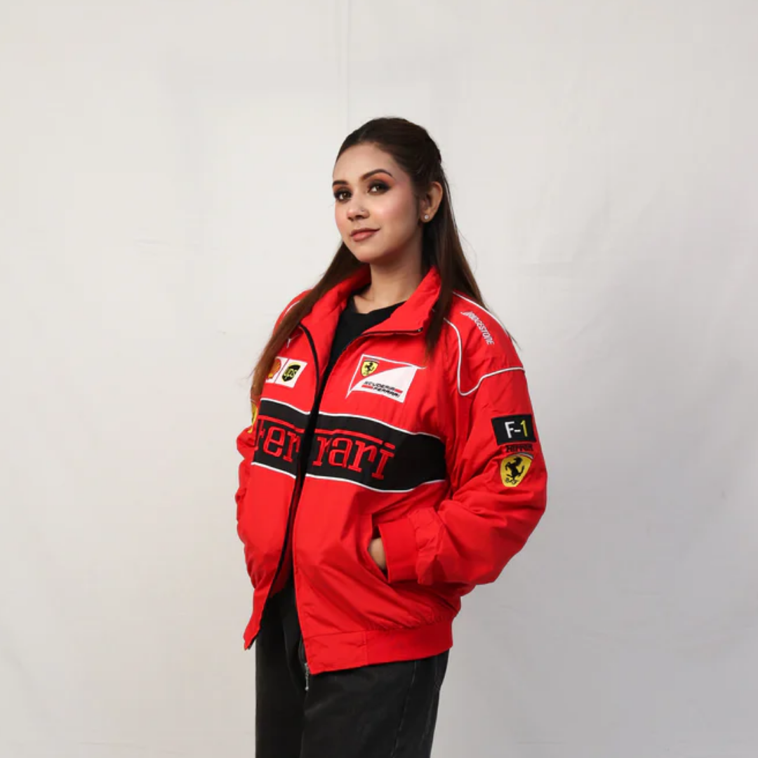Imported Ferrari Vintage Jacket Red