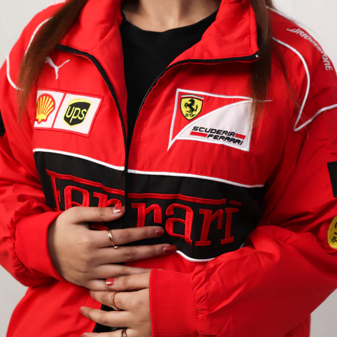 Imported Ferrari Vintage Jacket Red