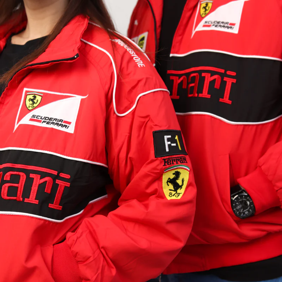 Imported Ferrari Vintage Jacket Red