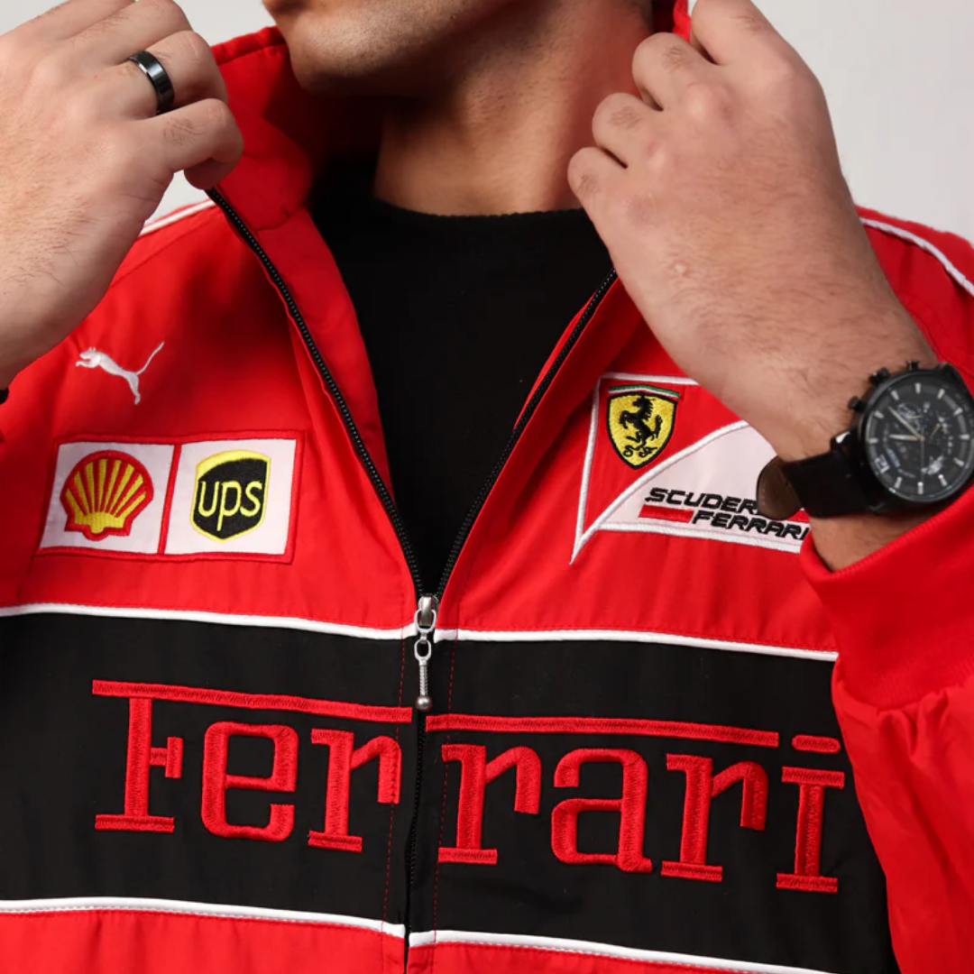 Imported Ferrari Vintage Jacket Red