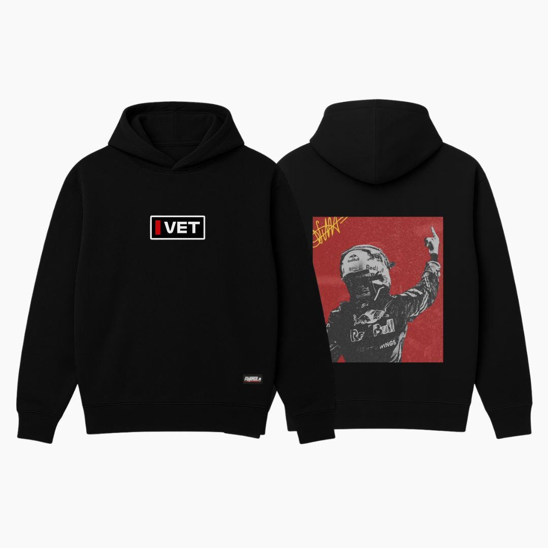 Vettel Graphic Hoodie Black