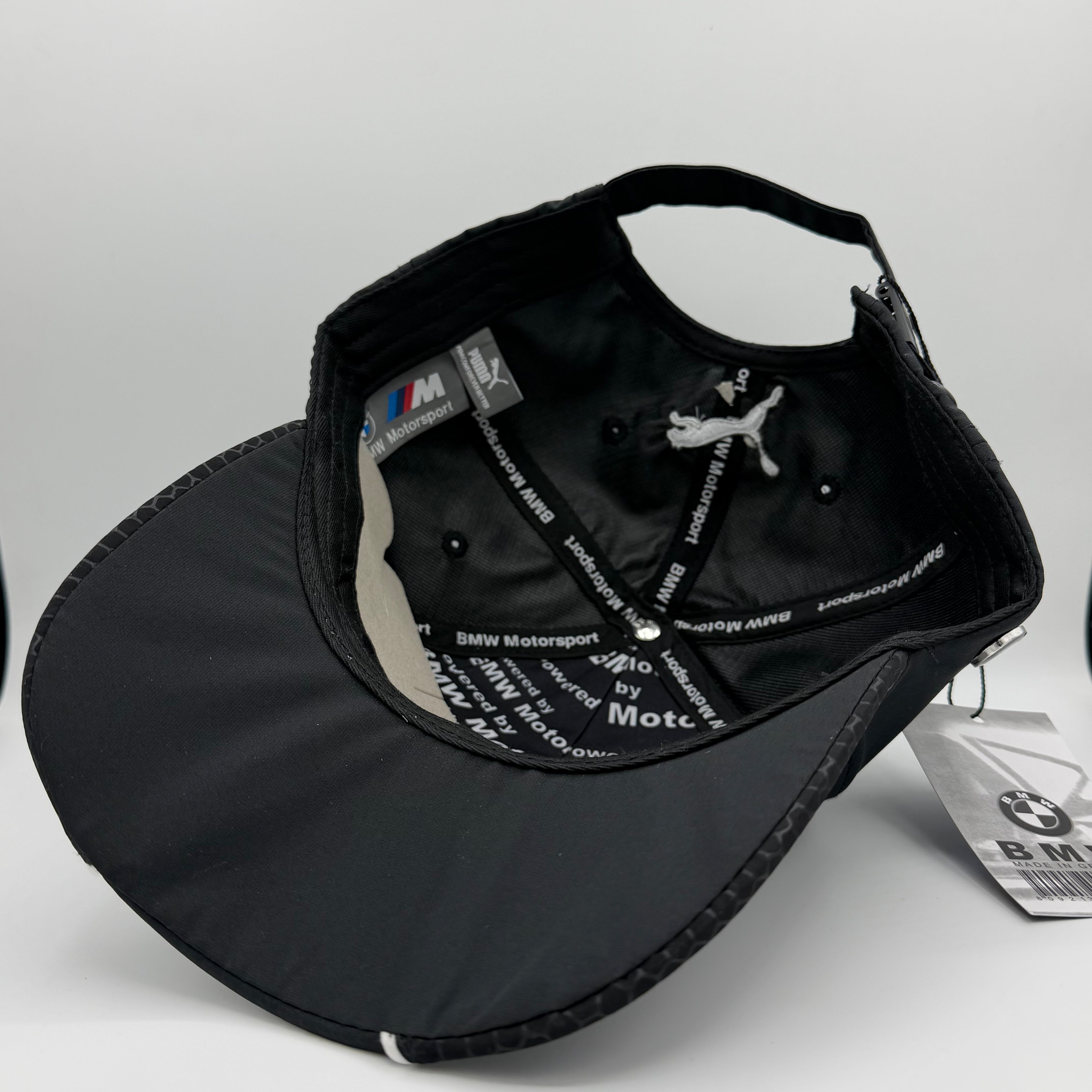 BMW Motorsports Tech Black Cap