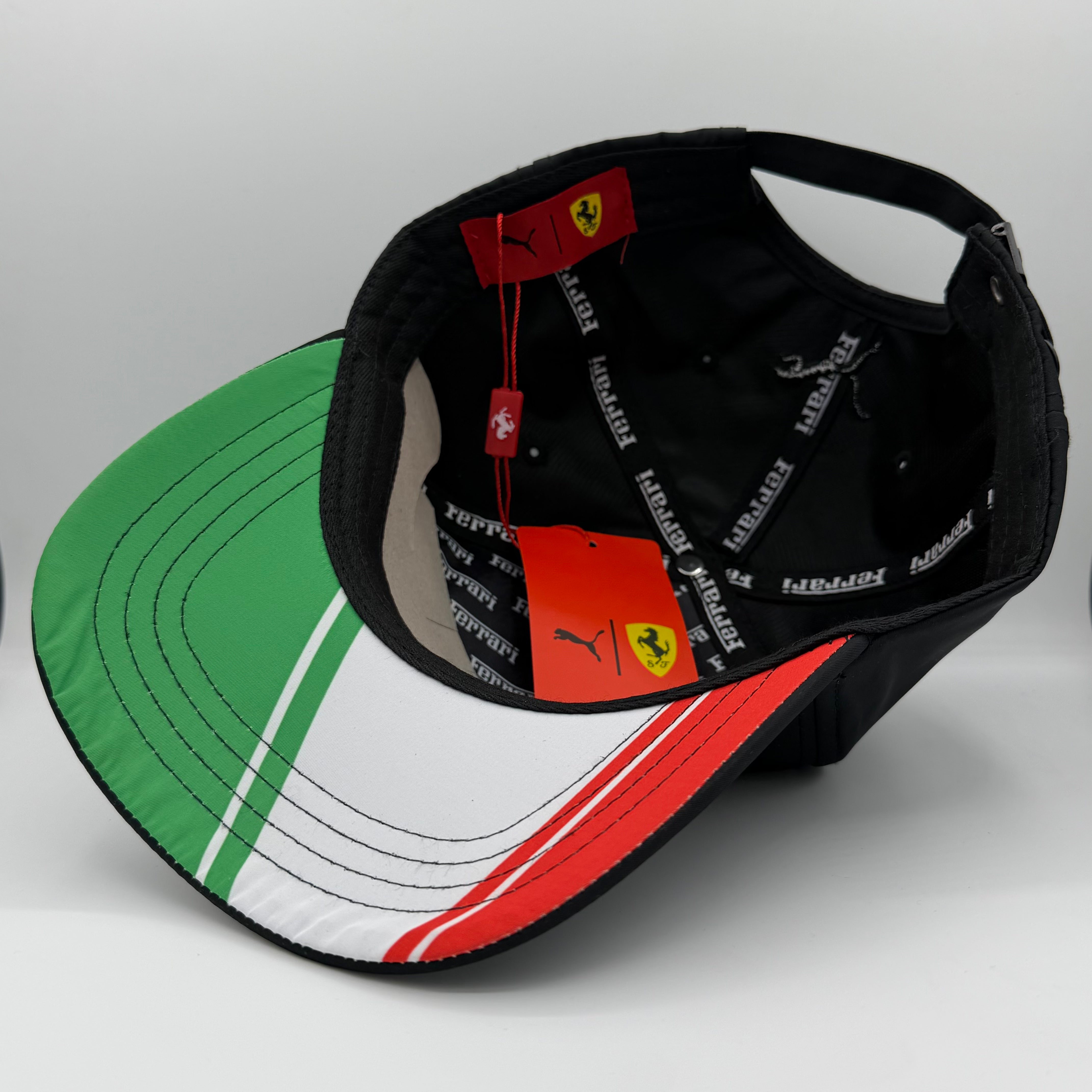 SF Italy Visor Black Cap