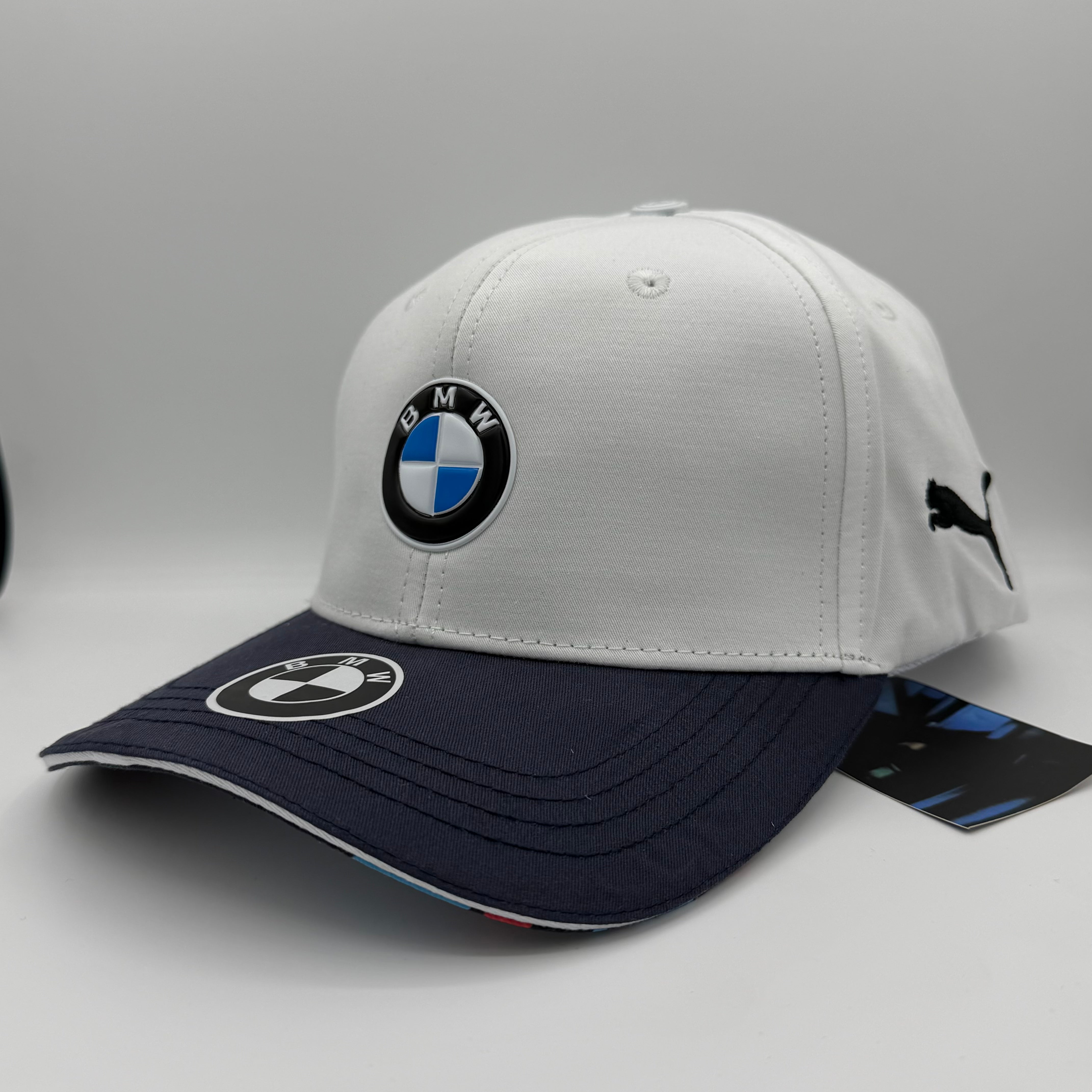BMW PMA White/Blue Cap