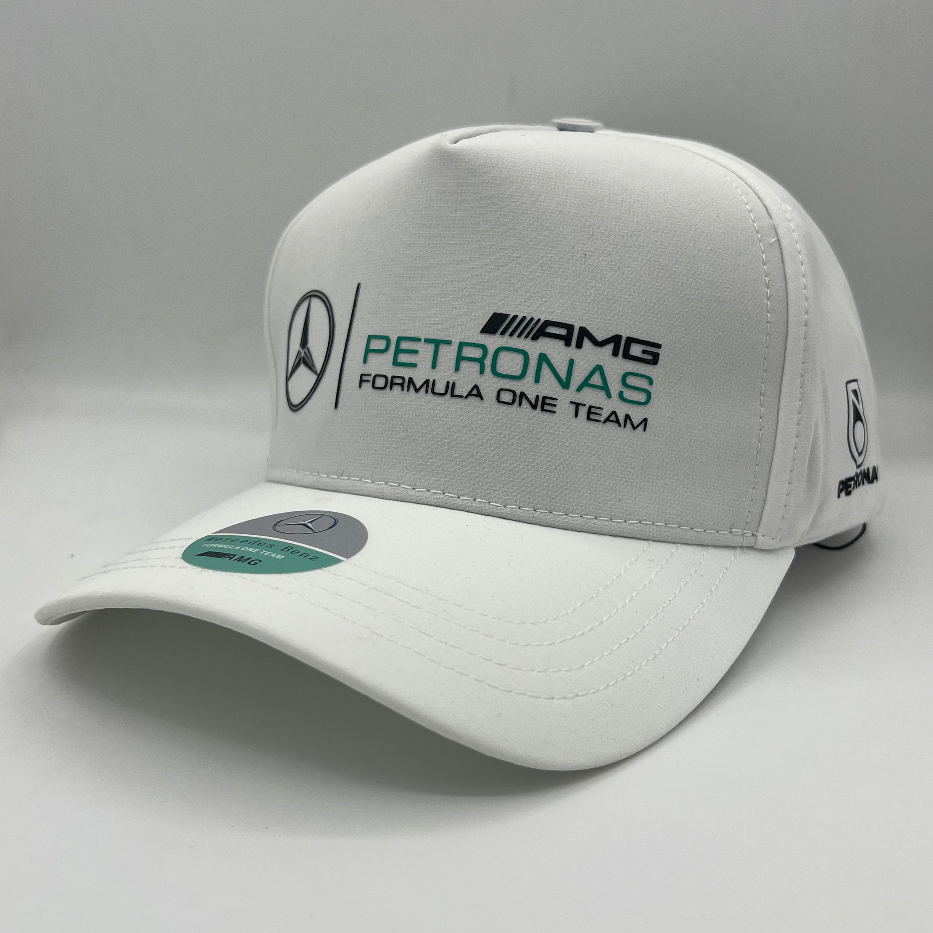 MRC-AMG F1 Logo White Cap