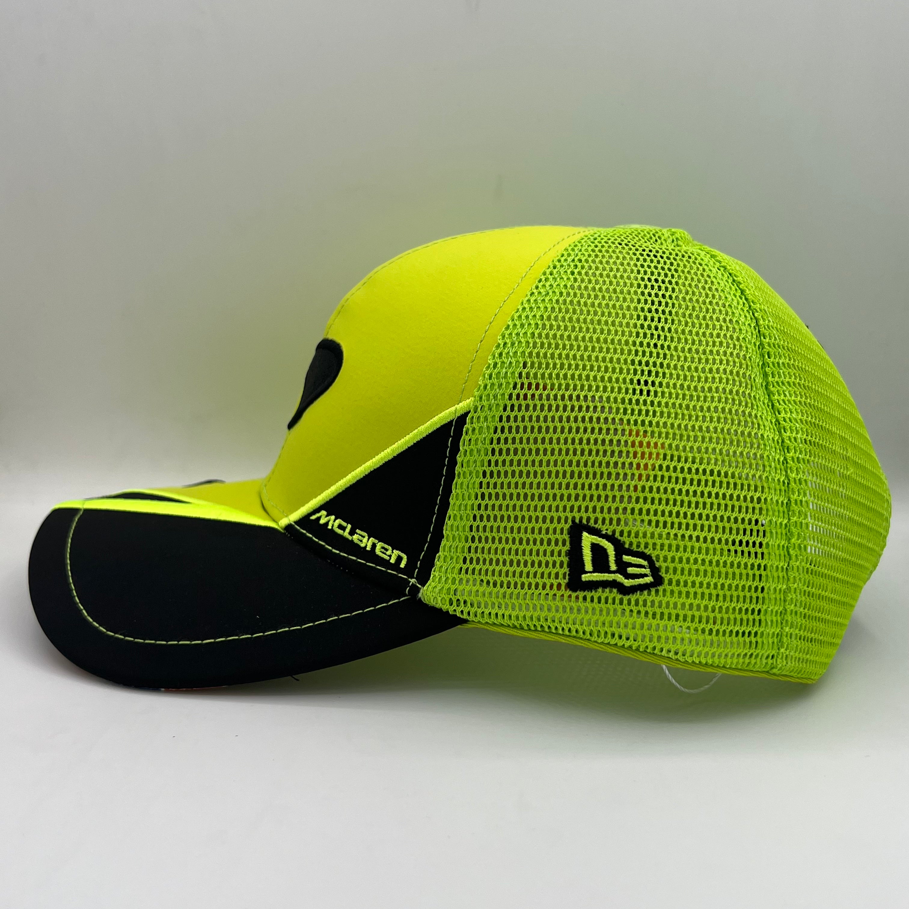 MCLN Lando Norris Silverstone Neon Green Cap