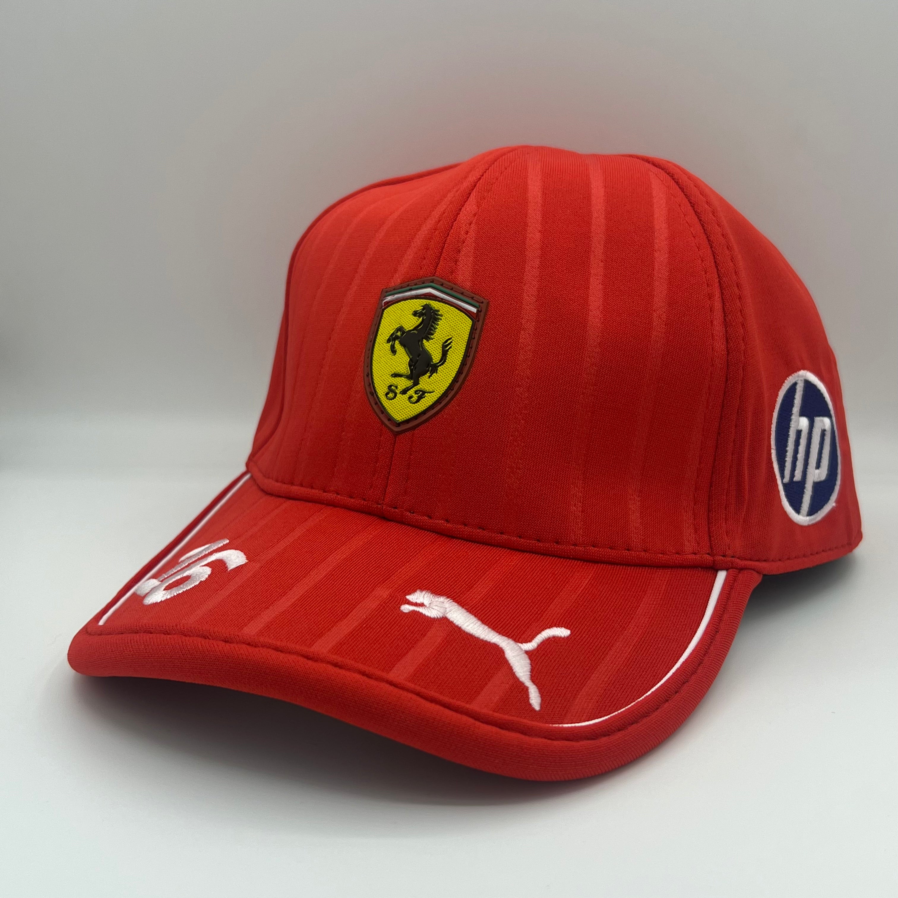 FR 2025 Miami GP Charles Leclerc Driver Cap Red