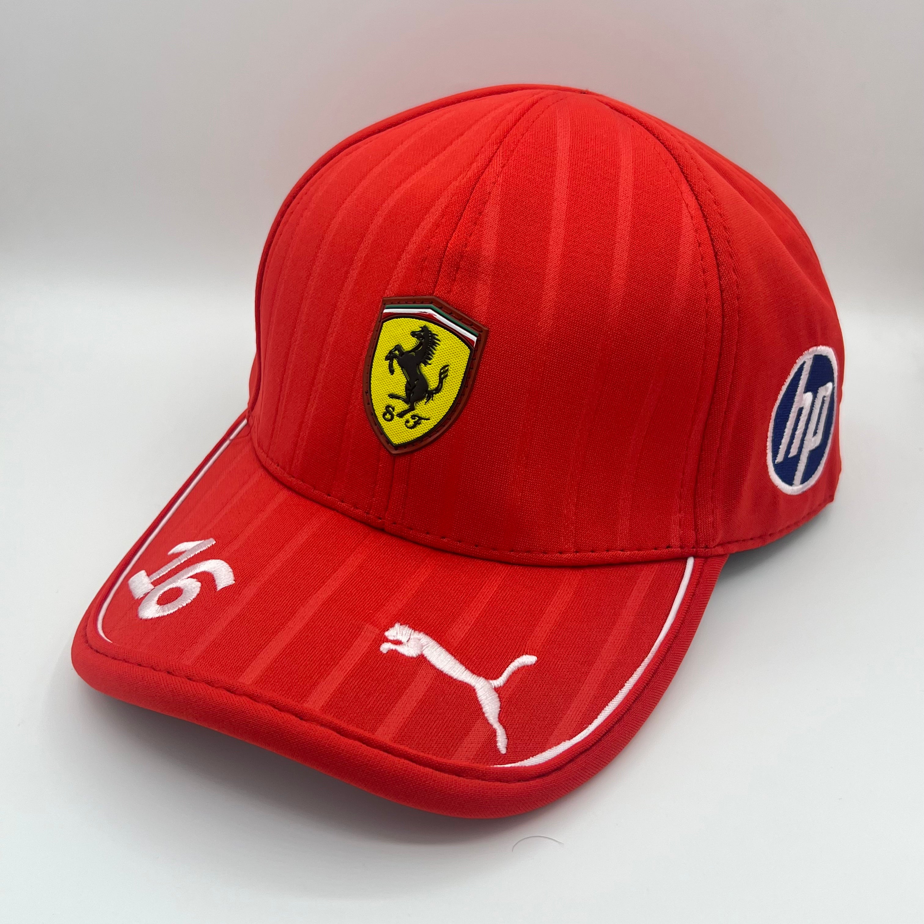FR 2025 Miami GP Charles Leclerc Driver Cap Red