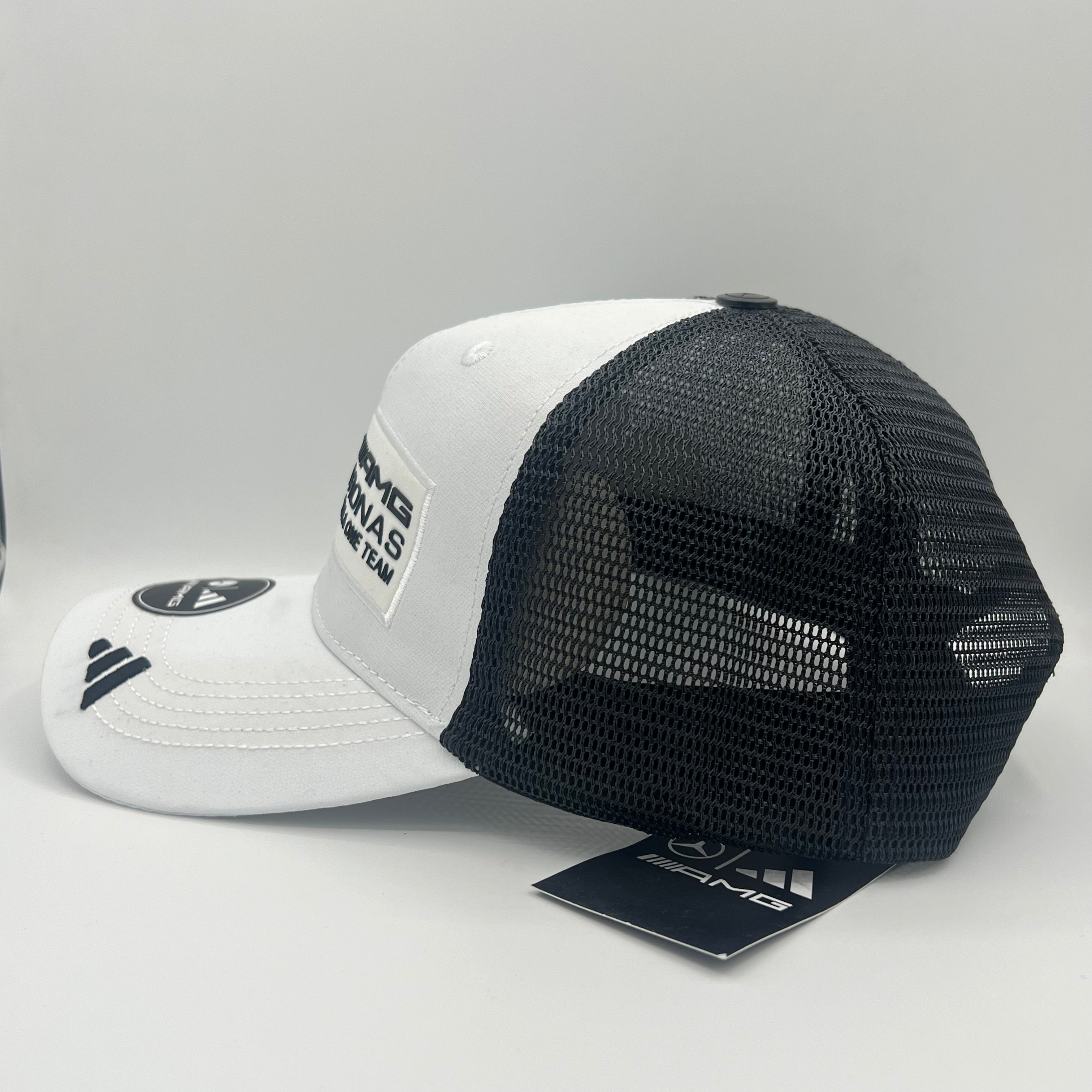 MRC F1 Logo ADS 2025 WHITE Team Trucker Cap
