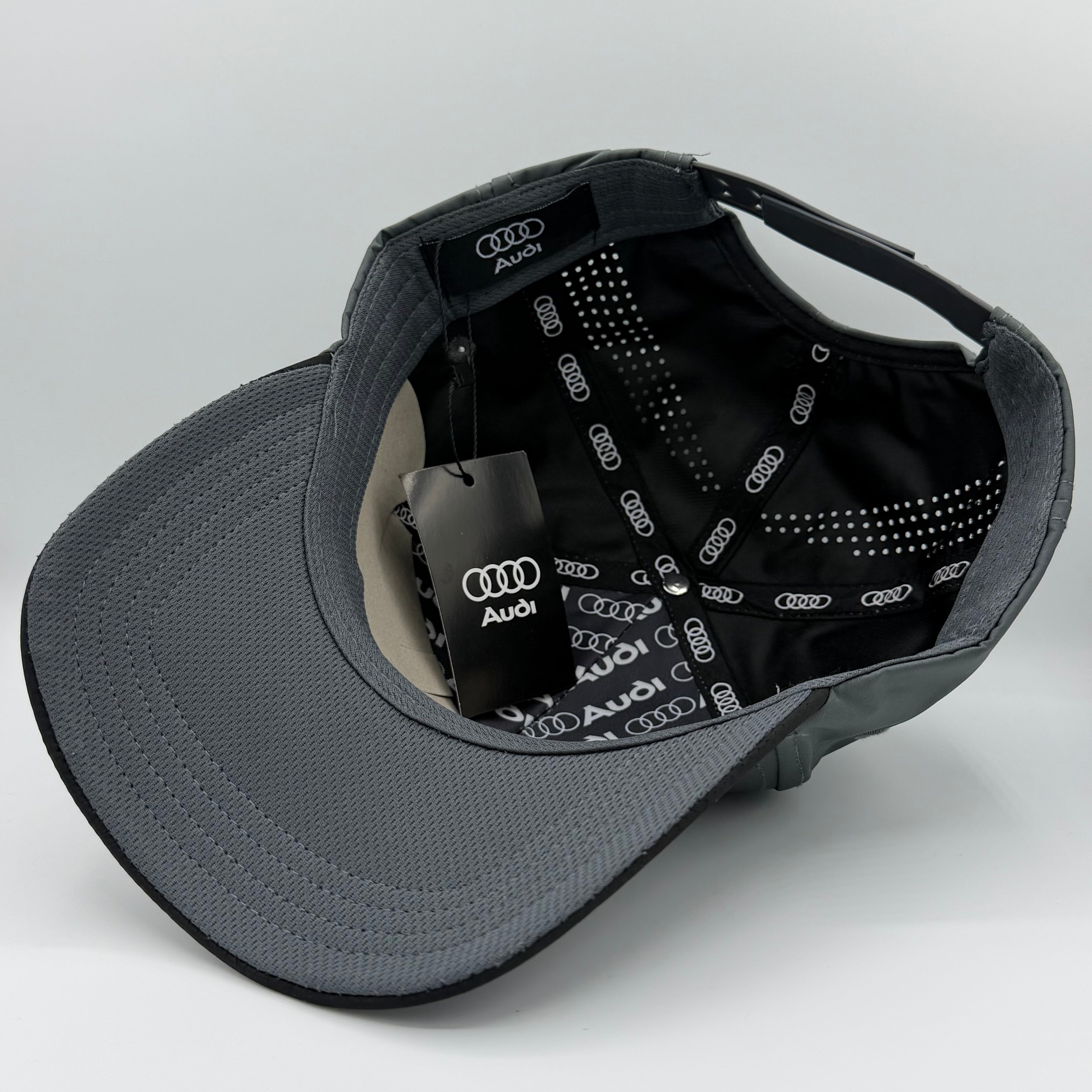 Audi Grey/Black Cap